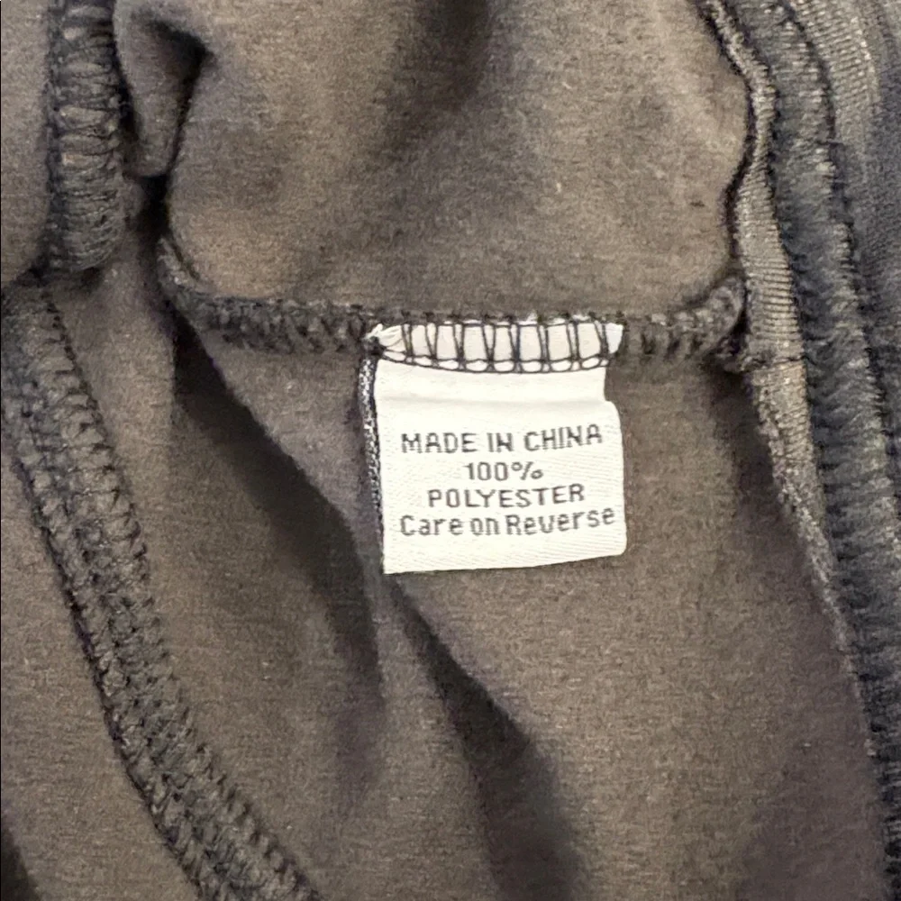 NWT [J America] Courtside Poly Fleece 1/4 Zip Pullover Black/Cement Women’s XL - Picture 9 of 10